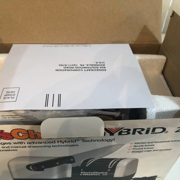 Chef's Choice Diamond Hone Hybrid Knife Sharpener Model 210 NEW - Picture 6 of 10